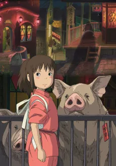 Sen to Chihiro no Kamikakushi posteri